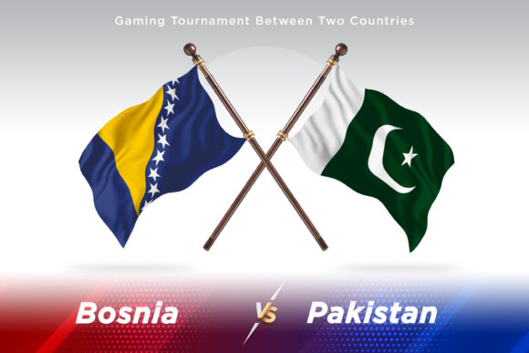 Bosnia vs Pakistan: Two Flags Compared