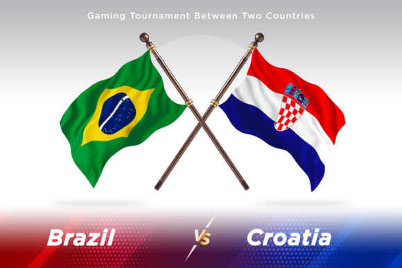 Brazil vs Croatia: Two Flags Compared